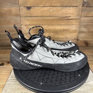 Mad Rock Men’s Size 12 Phoenix Lace Climber Performance Grey Leather Shoes
